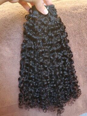 Brand New Virgin Human Hair Burmese Curly Bundle